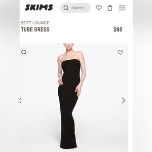 Skims tube dress